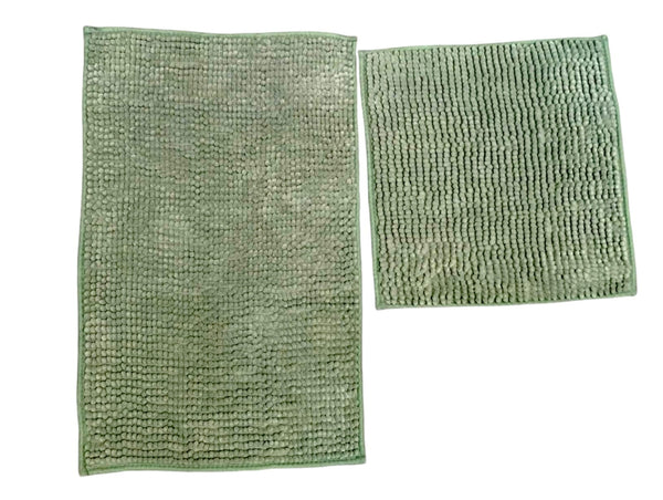 Otoño- 2PC Bath Mat Set (green)