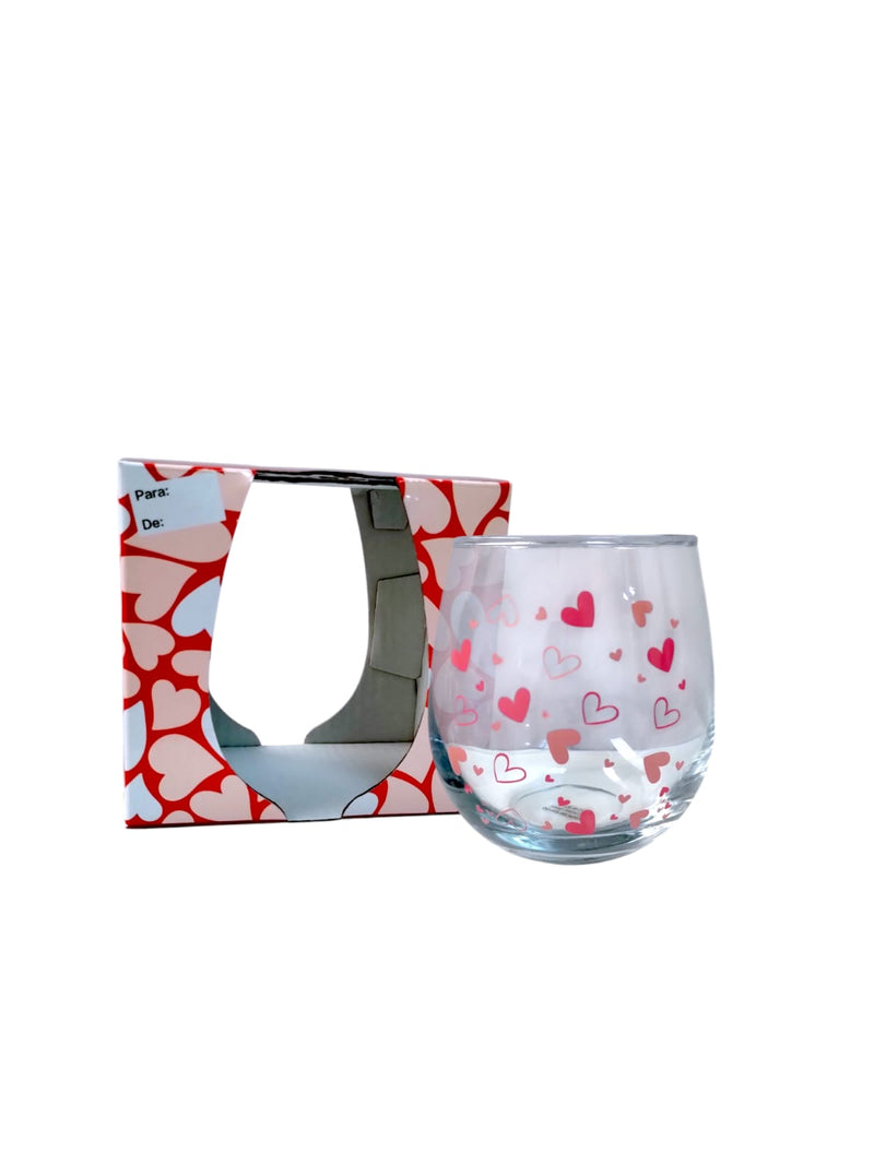 Valentine's Day- Valentine Wine Glasse Décor