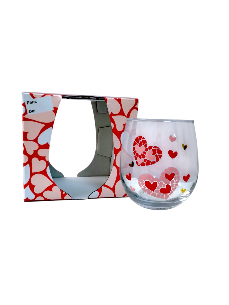 Valentine's Day- Valentine Wine Glasse Décor