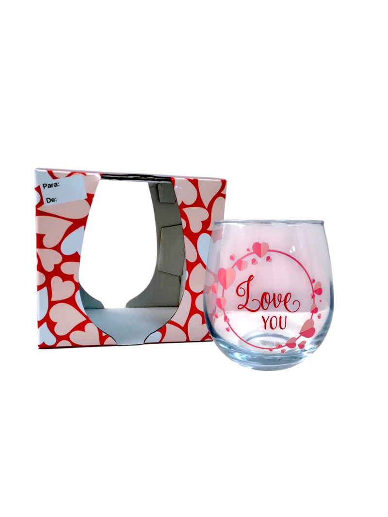 Valentine's Day- Valentine Wine Glasse Décor