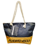 ''Puerto Rico'' Beach Bags with Pencil Case Included