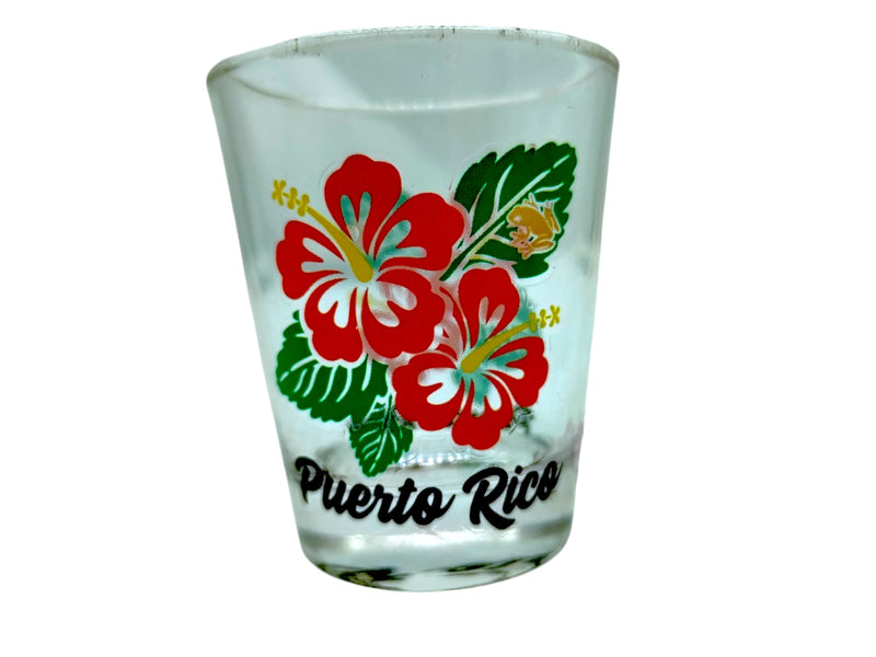 Souvenirs de Puerto Rico - Vasos de Cristal con Agrabado