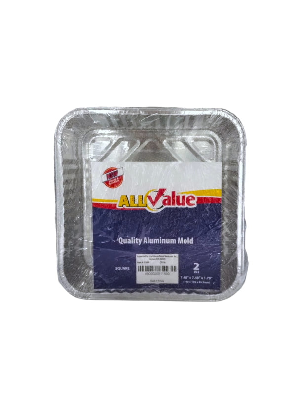 All Value- 2pcs Molde de Aluminio de Alta Calidad