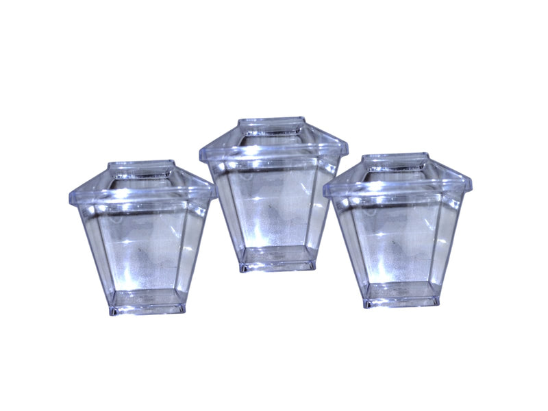 Fiestas- 2oz Square cup 8pcs