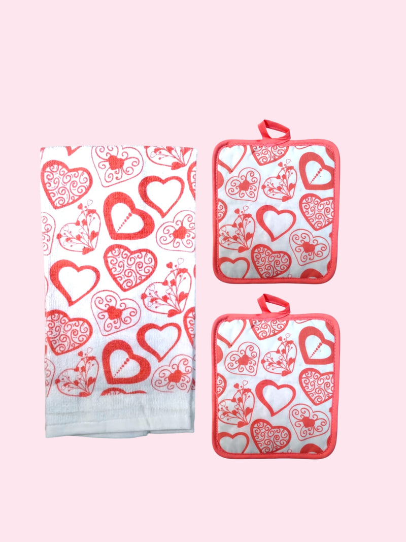 Valentine's Day- 3pcs Kitchen Set