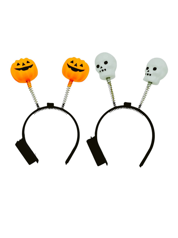 Pumpkin or skull headband