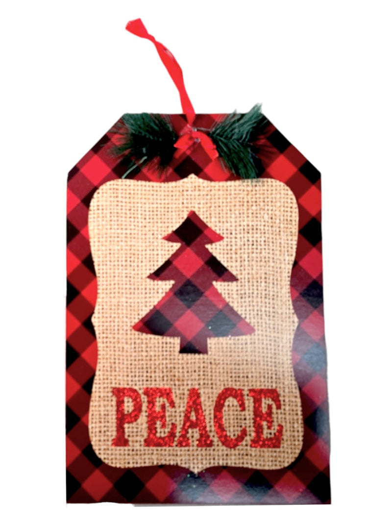 Navidad- Wooden Wall Plaque 11.6"