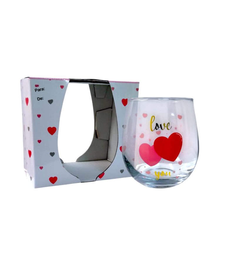 Valentine's Day- Valentine Wine Glasse Décor