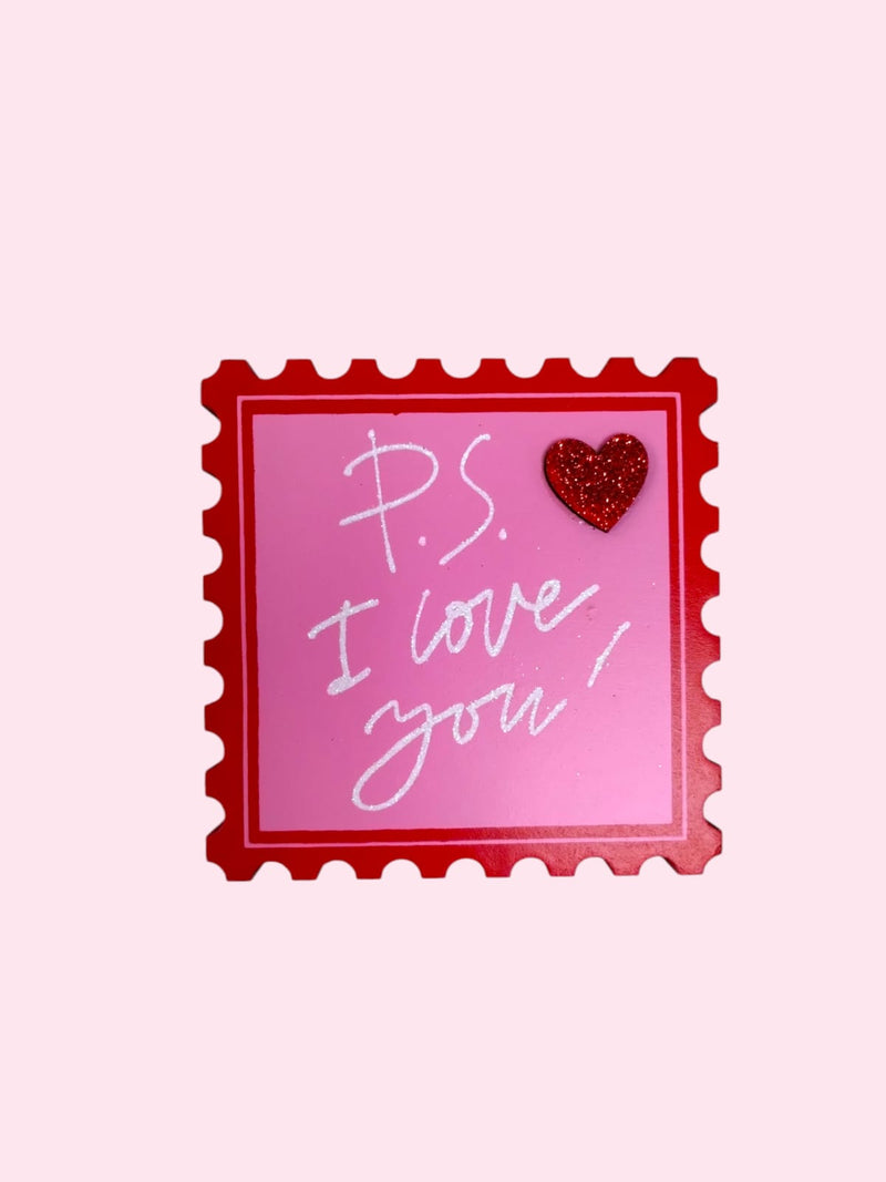 Valentine's Day- Valentine Stamp Table Decor