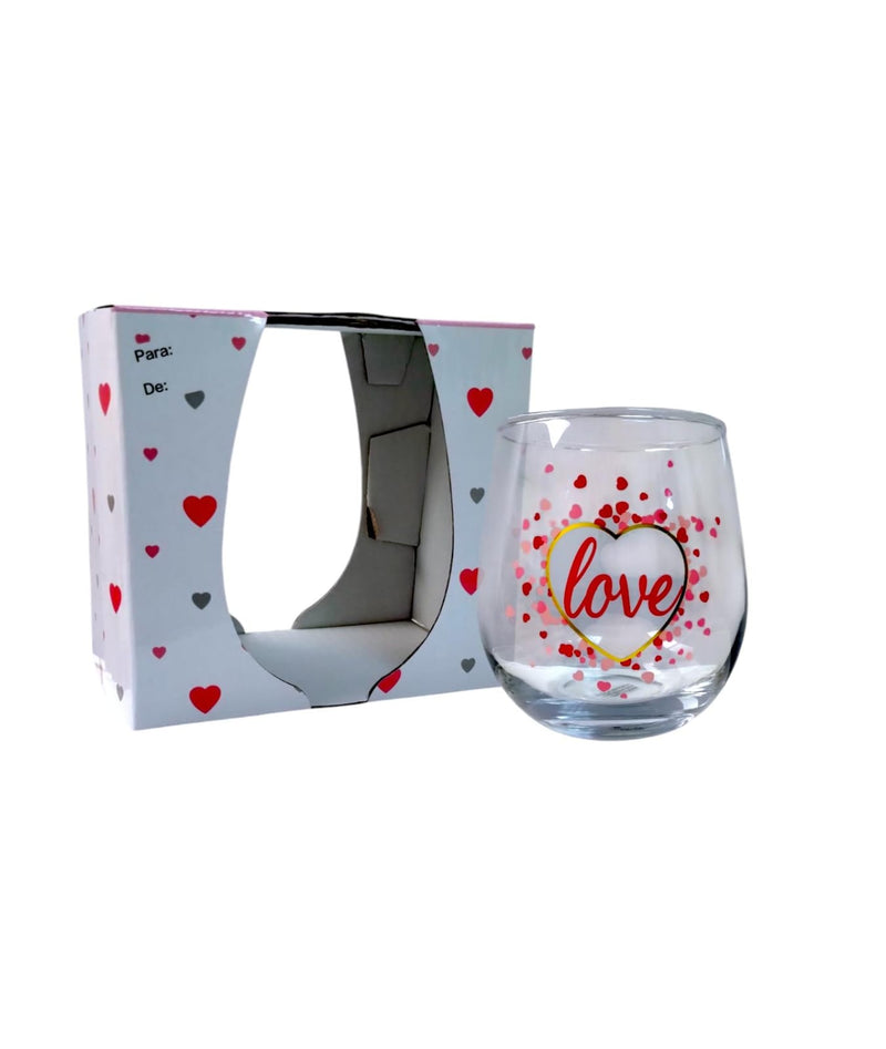 Valentine's Day- Valentine Wine Glasse Décor