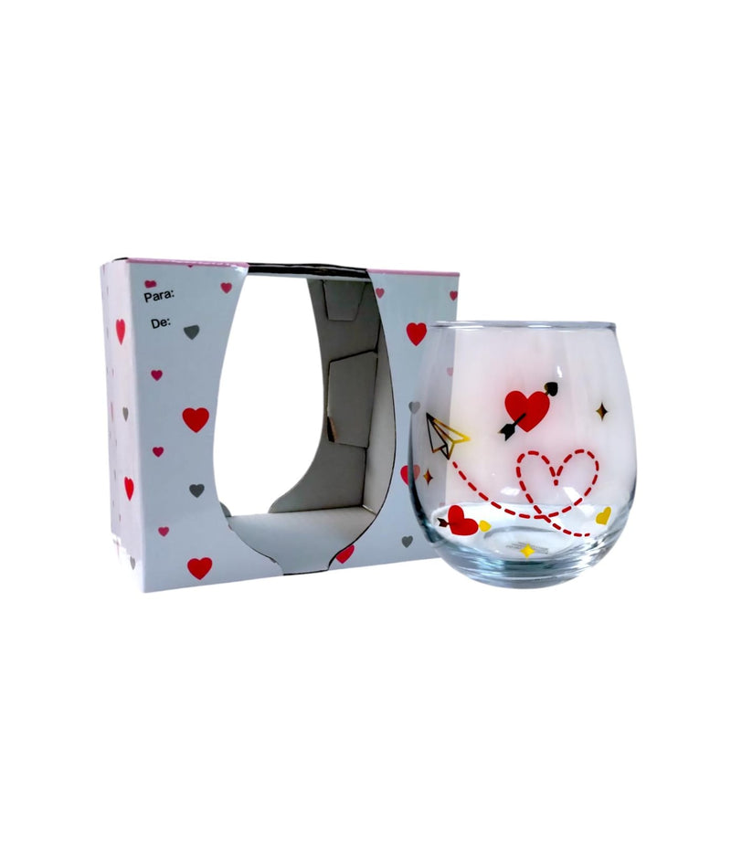 Valentine's Day- Valentine Wine Glasse Décor