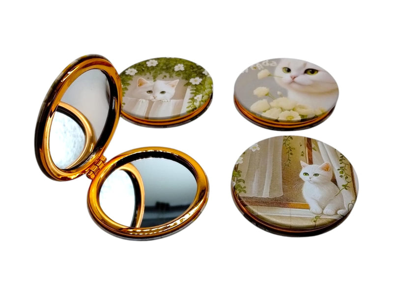 AW Beauty- Tow Sided Compact Mirror