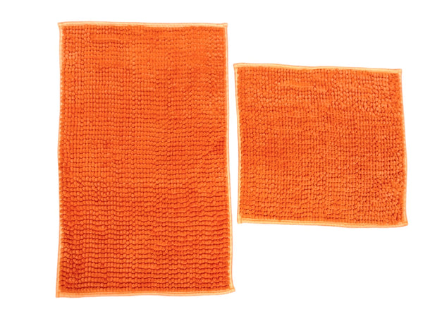 Otoño- 2PC Bath Mat Set (orange)