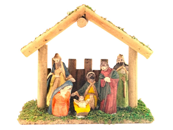 6pcs/ 9pcs Porcelain Nativity Set