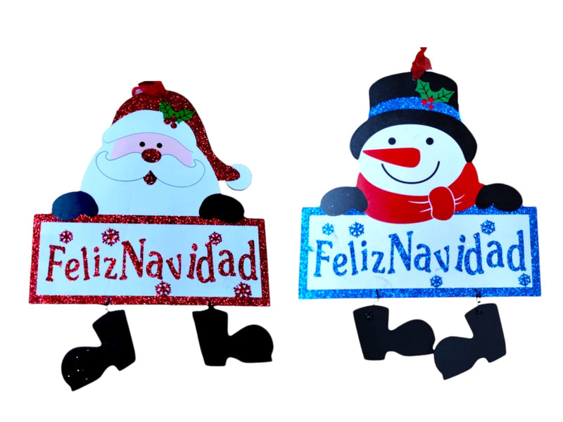 Navidad- Wooden Wall Plaque