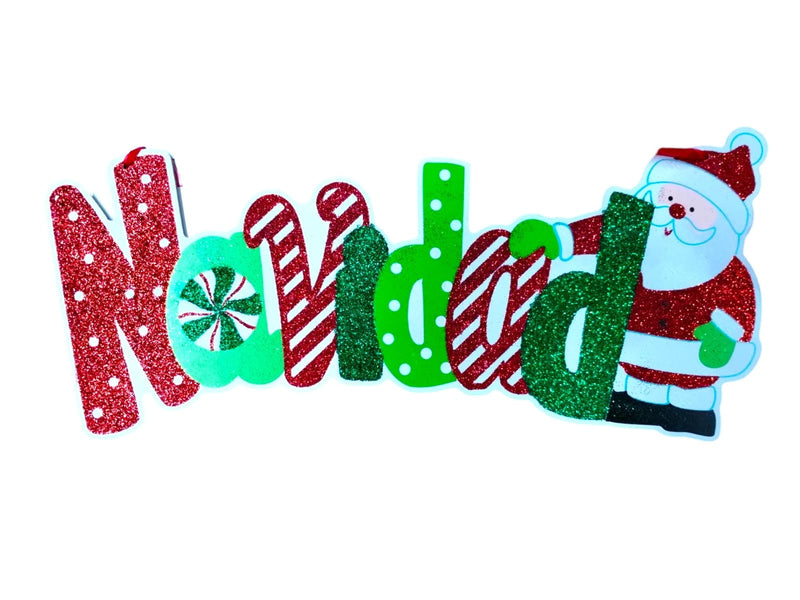 Navidad- Wooden Wall Plaque