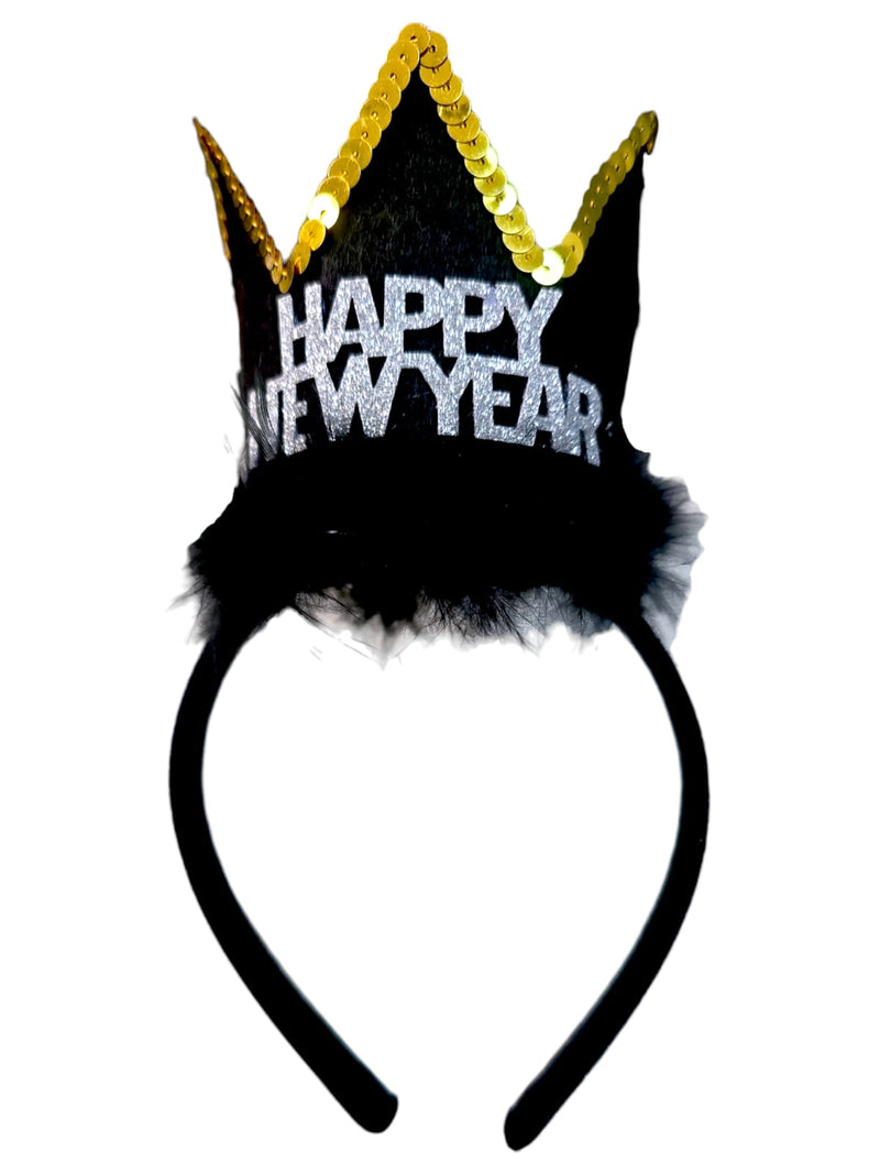 Happy New Year- Masquerade Mask/ Headband