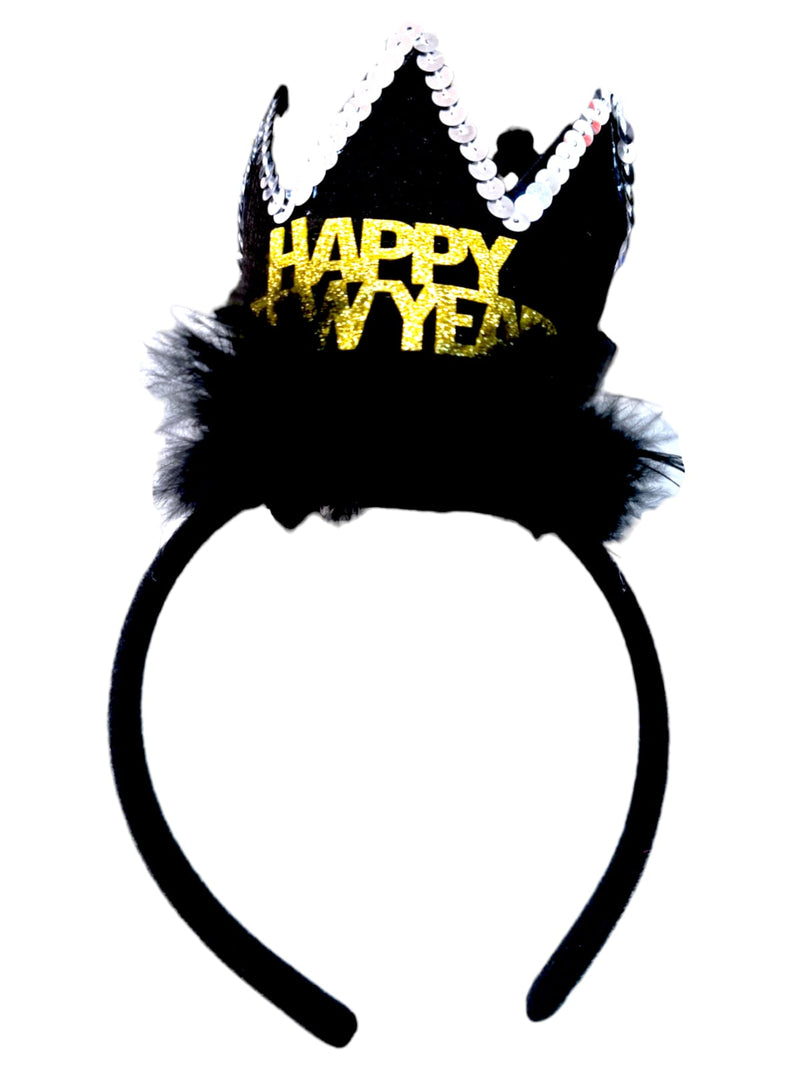 Happy New Year- Masquerade Mask/ Headband