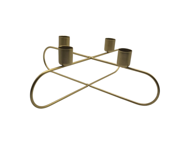 AW Home- Metal Candle Holder