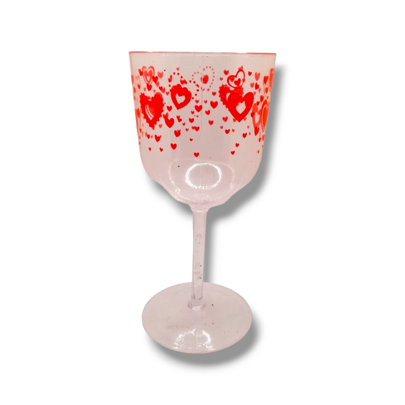 Valentine's Day Plastic Goblet