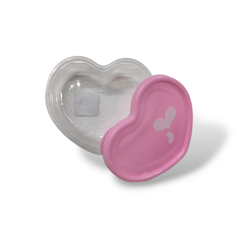 Valentine's Day - Heart Shaped Plastic Container