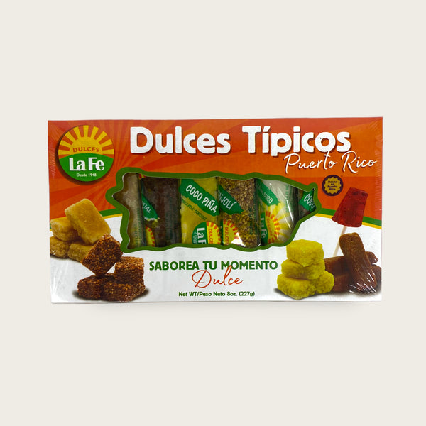 Dulces La Fe - Typical Sweets Assorted Box 8oz