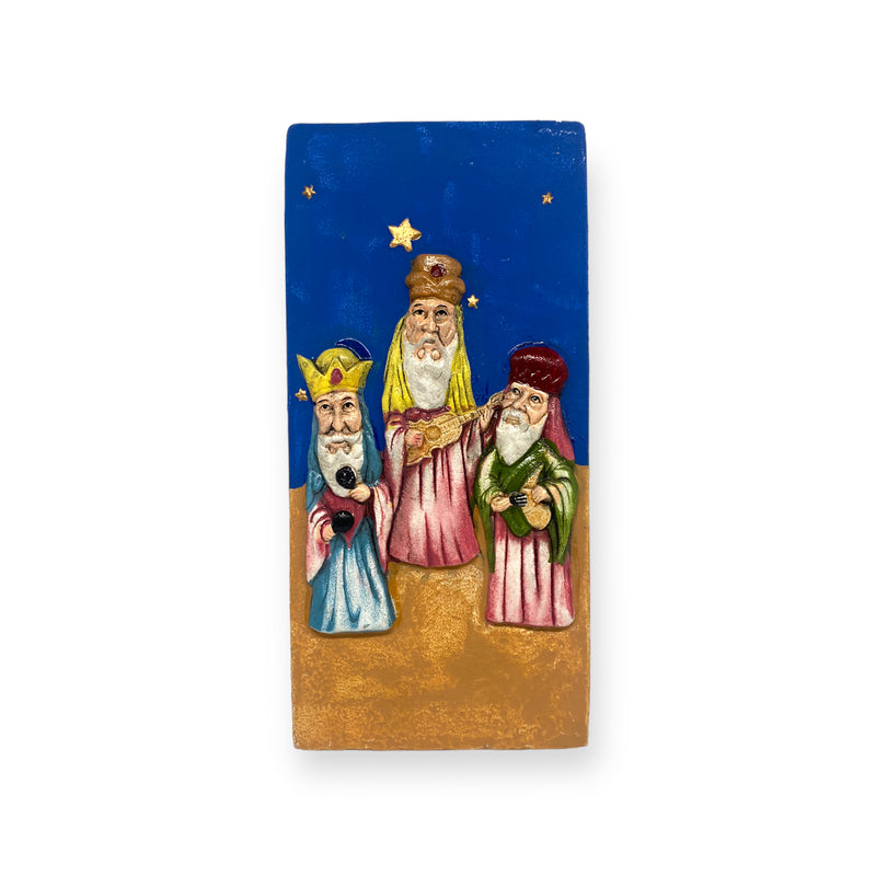 Souvenirs de Puerto Rico - Placas Decorativas Tres Reyes Magos Sobresalientes