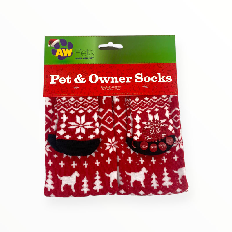 AW Pets - Pet & Owner Socks (High Quality) / Calcetines para Mascotas y Dueños