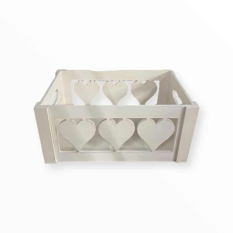 San Valentín - Cajas de Madera con Corazones (Estilo B / Variedad)