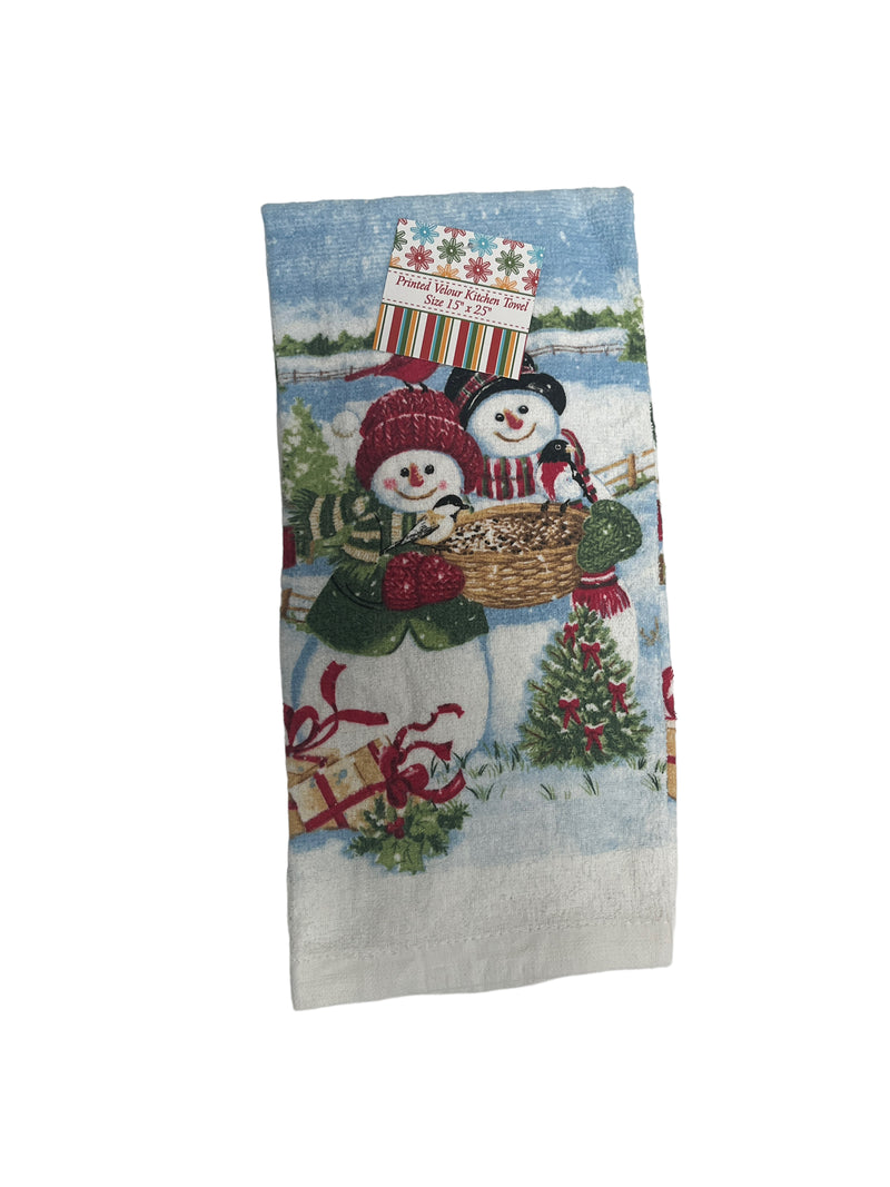 Christmas Decor Bundle - Christmas Snowman Couple Collection