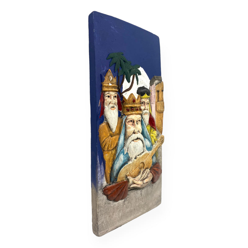 Souvenirs de Puerto Rico - Placas Decorativas Tres Reyes Magos Sobresalientes