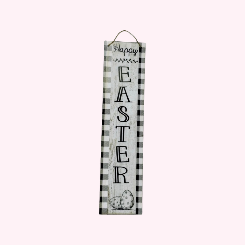 Easter Decoration - Long Hanging Sign (2ft) *NO SHIPPING BY MAIL*