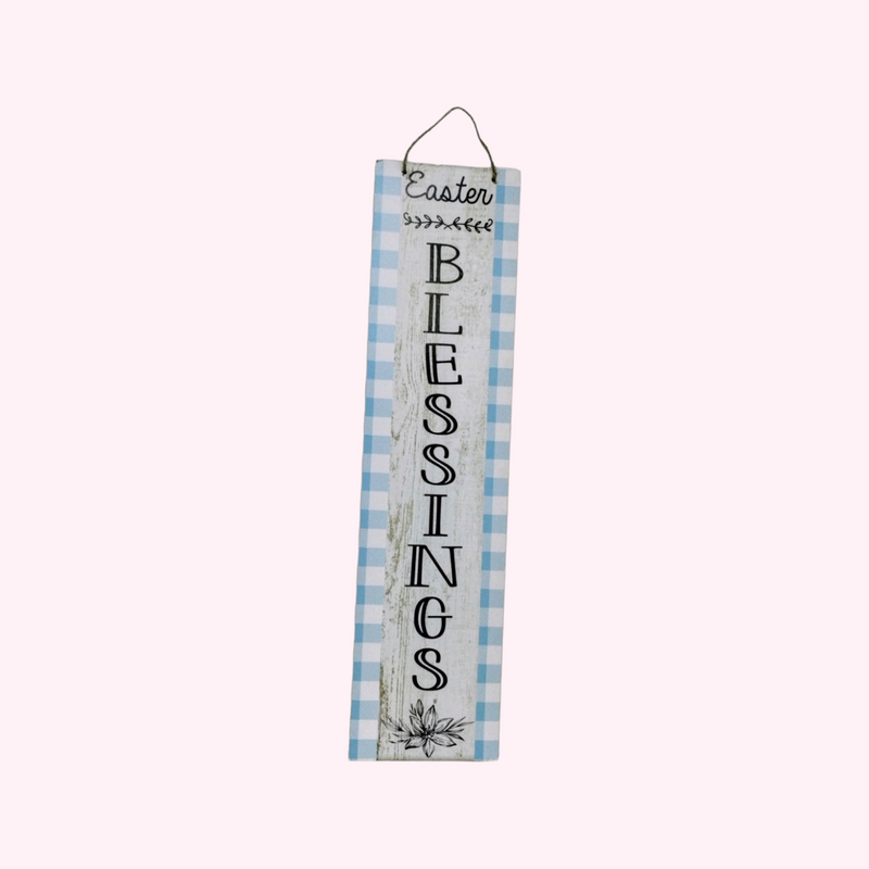 Easter Decoration - Long Hanging Sign (2ft) *NO SHIPPING BY MAIL*