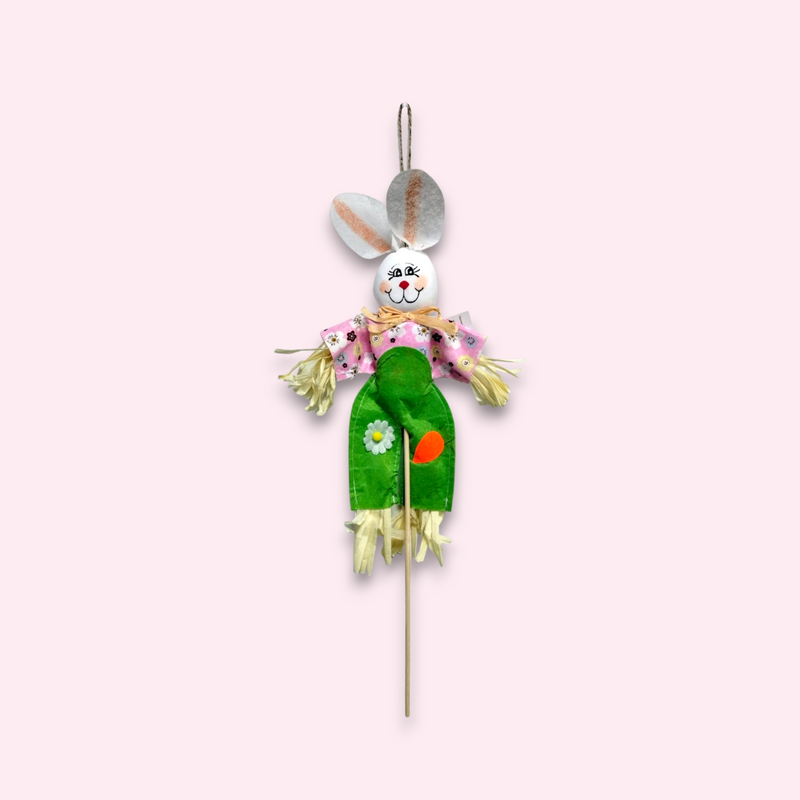 Easter Decoration - Bunny Hanging Stake (22")