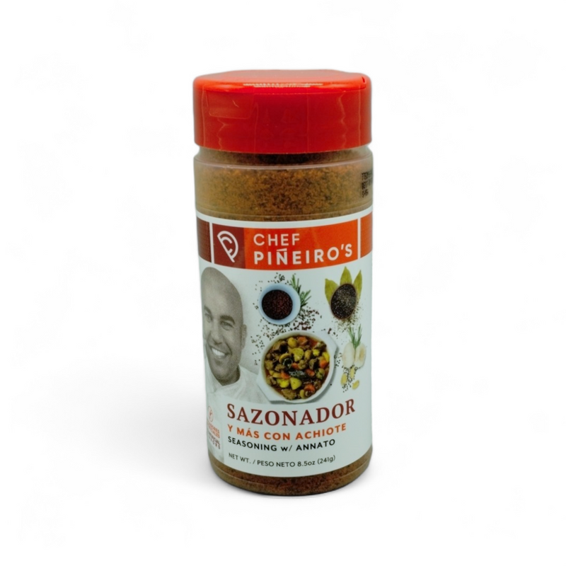 Chef Piñeiro's - Sazonador y más con Achiote (8.5oz)