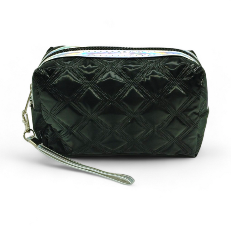 Medium Quilted Cosmetic Bag (Variety of Styles to Choose From)