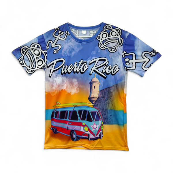 Puerto Rico Souvenirs Short Sleeve Shirt (Adult Size)