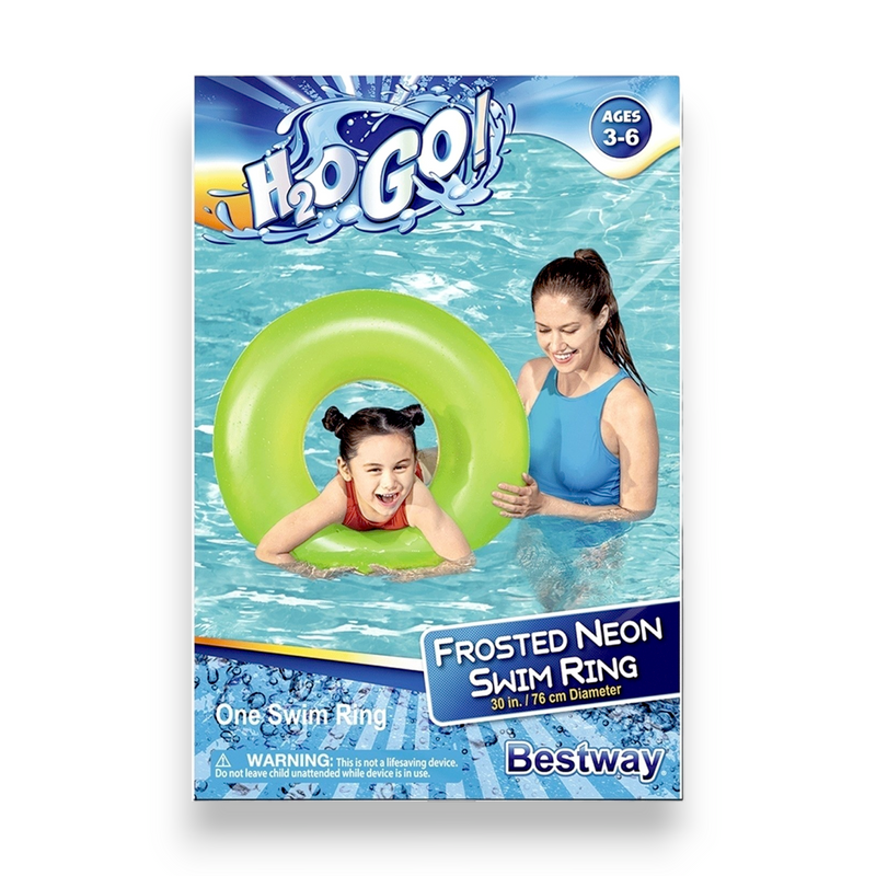 H2O GO! Frosted Neon Swim Tube 30 Inches (One Swim Tube)