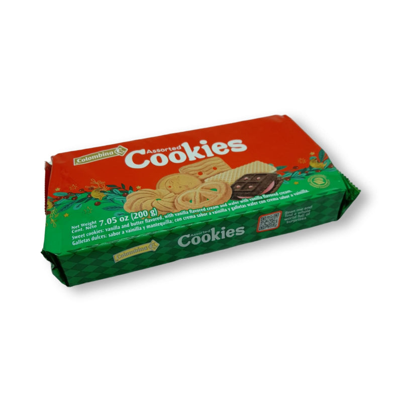 Colombina - Galletas Dulces Surtidas / Xmas Assorted Cookies 7.05oz