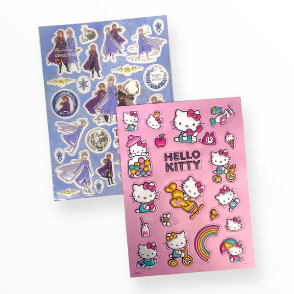 3D Sticker Sheet for Girls (20 Stickers)