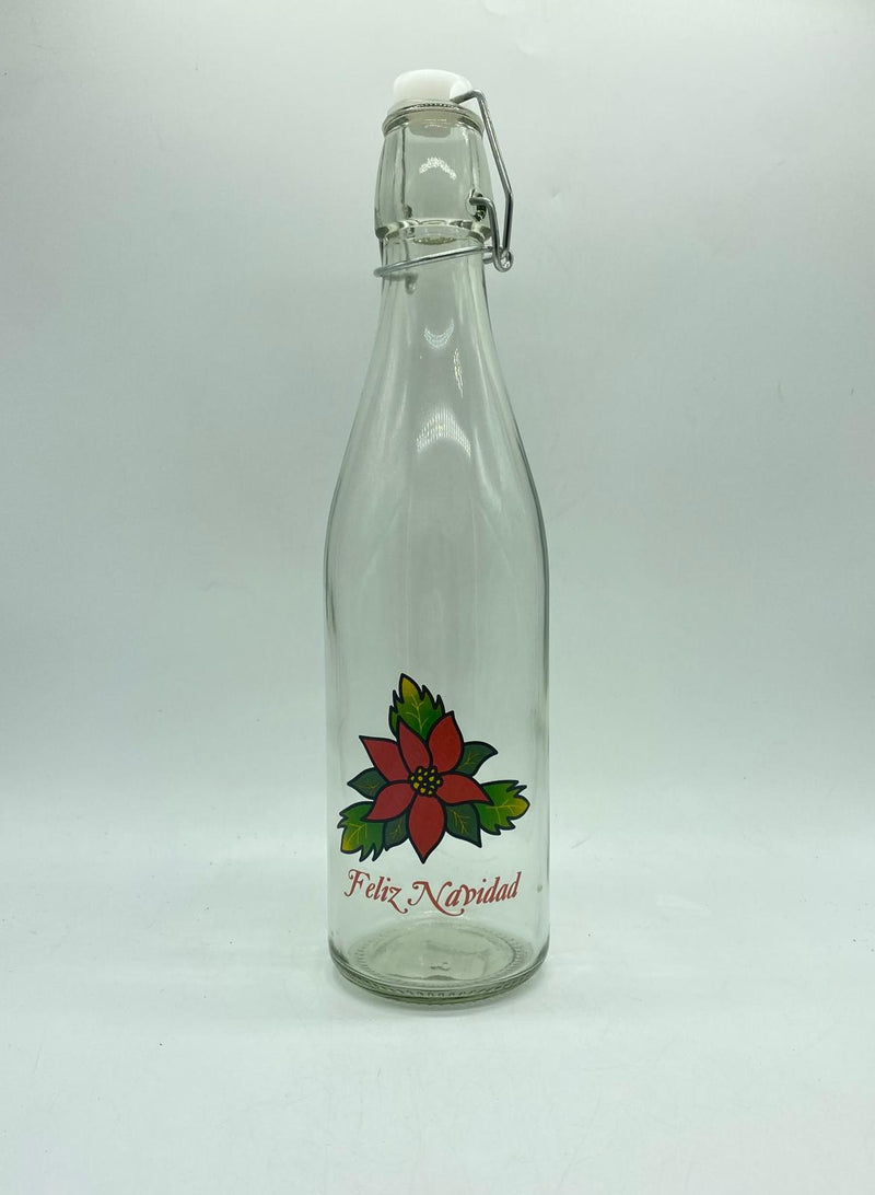 Botellas de Coquito 16oz (Surtido - Estilos Navideños)