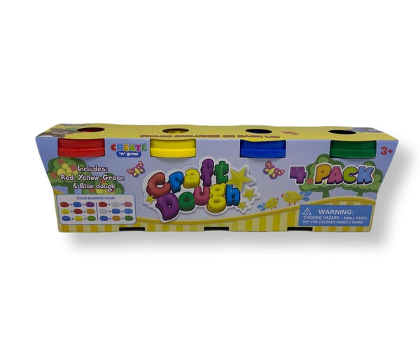 Create 'n' Grow - Craft Dough 4pck/ Plastilina 4pck