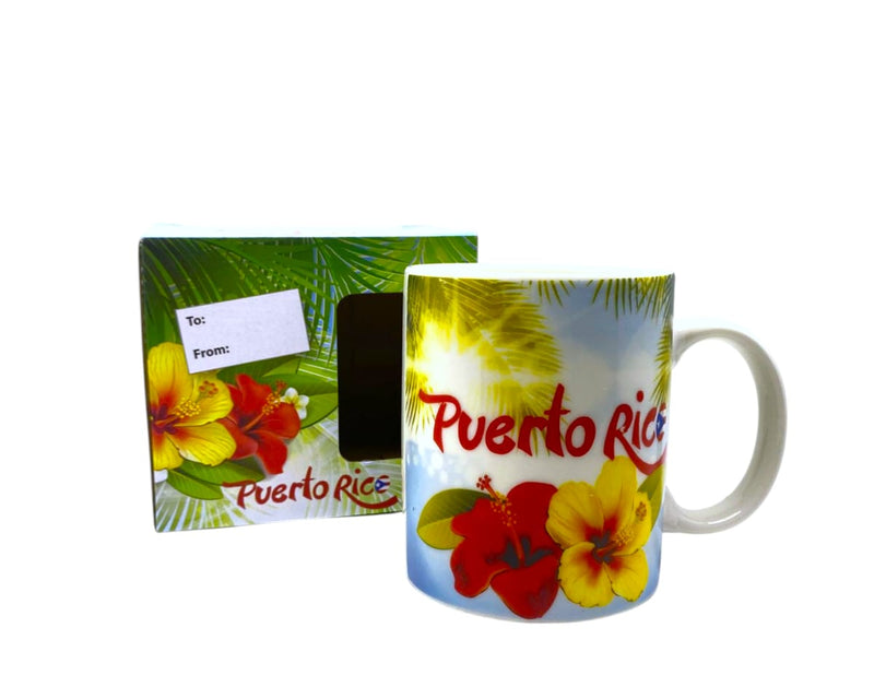 Souvenirs de Puerto Rico - Tazas en Cerámica con Empaque 11oz (Variedad)