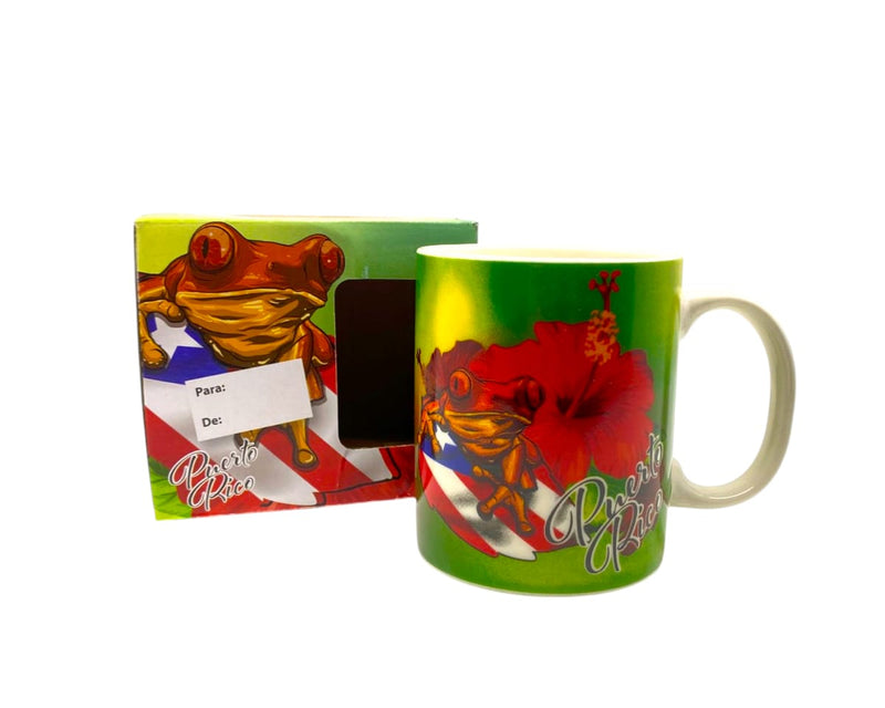 Souvenirs de Puerto Rico - Tazas en Cerámica con Empaque 11oz (Variedad)