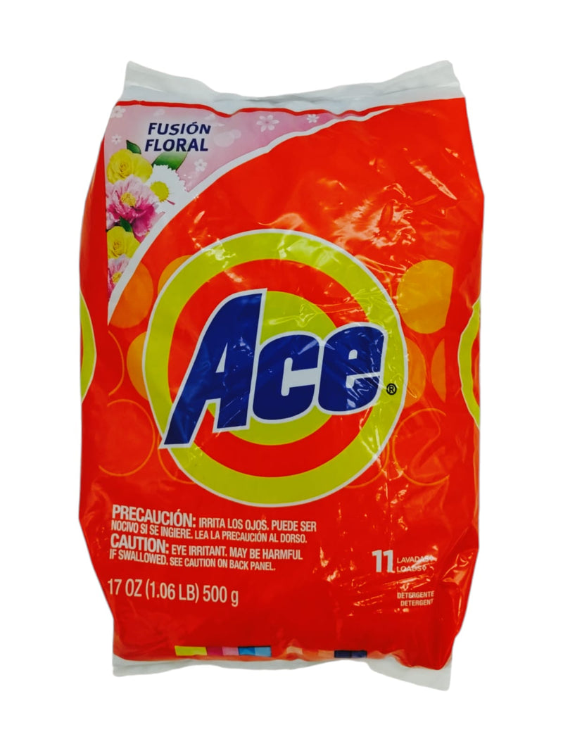 Ace-Detergente en polvo con fragancia floral