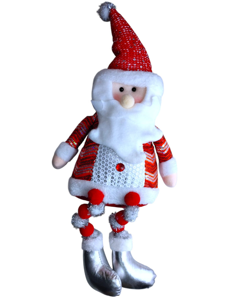 Navidad- Pom Pom Leg Xmas Plush Decor