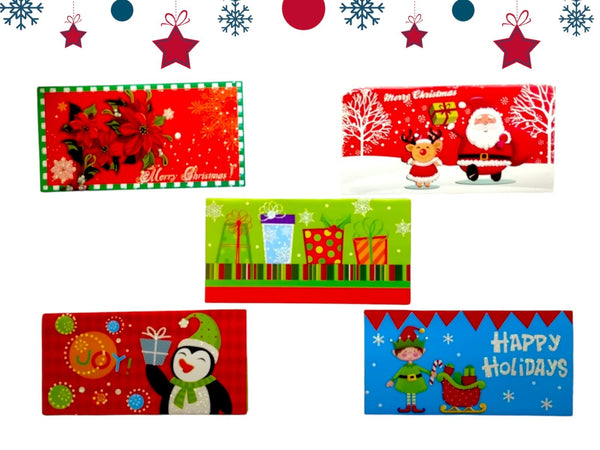 Navidad- Christmas Money Holder cards 5PK