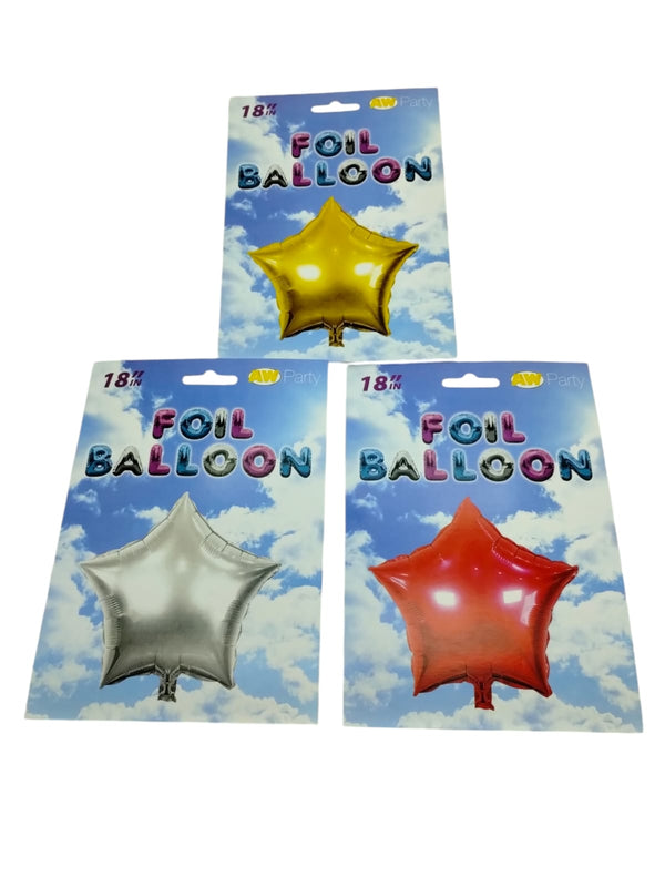 18" star balloon