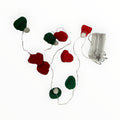 LED Lights Mini Christmas Hats (10 LEDs)