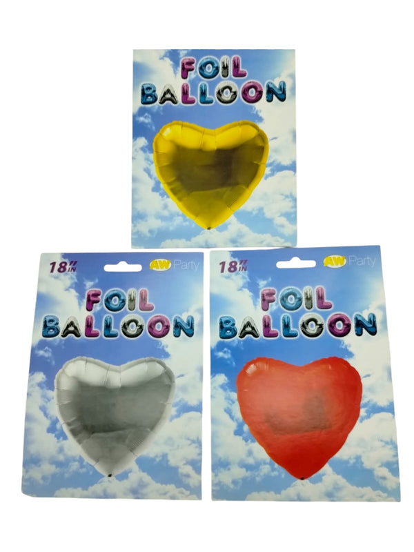 Globo con forma de corazon 18"